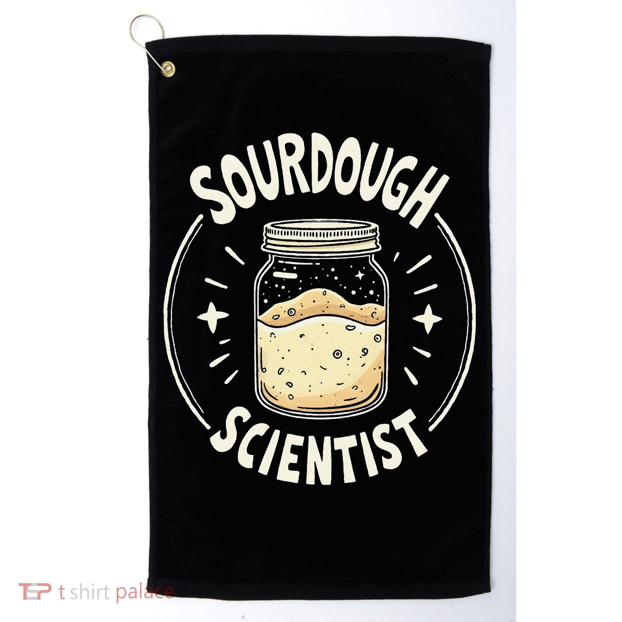 Sourdough Scientist Bread Baking Bakers Golf Towel