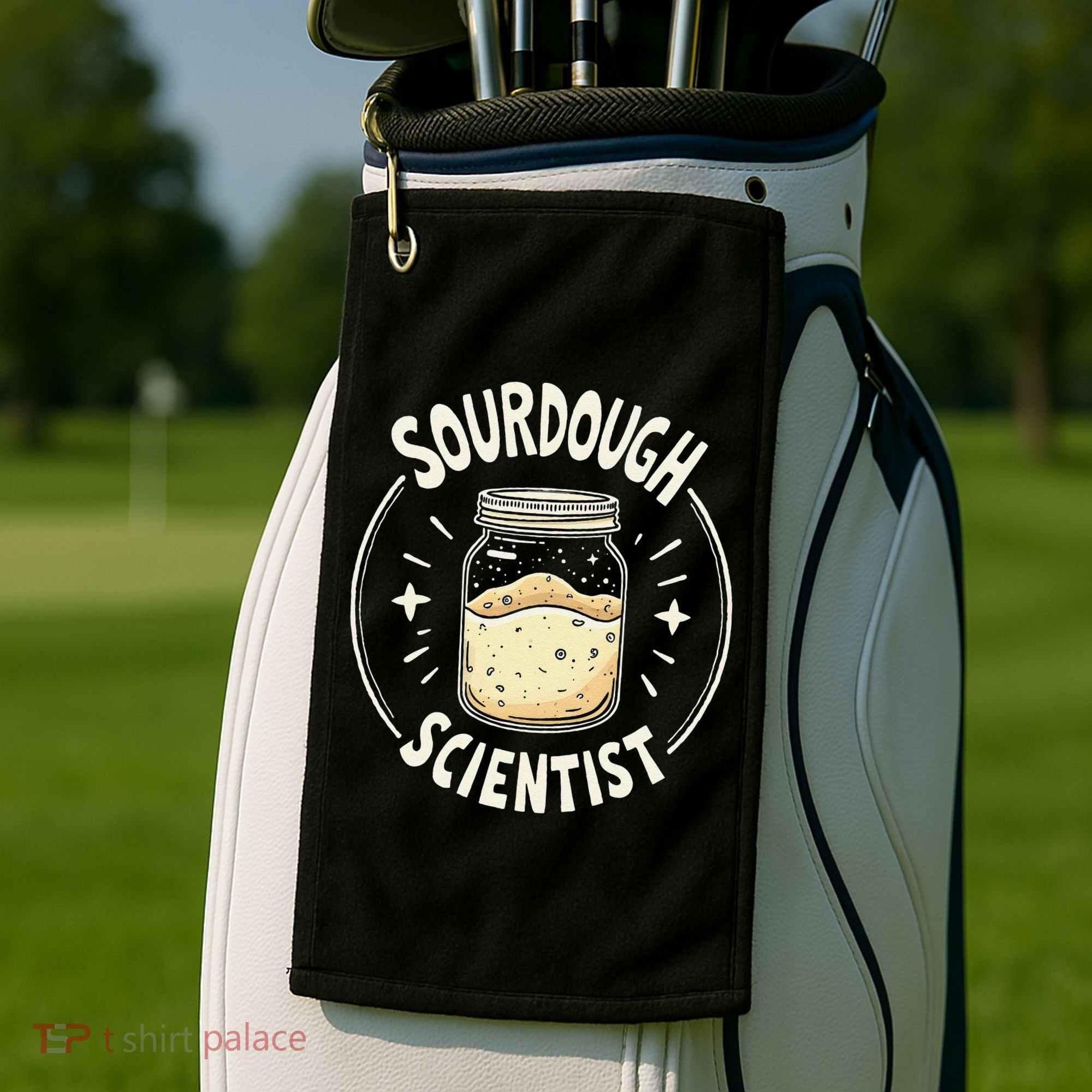 Sourdough Scientist Bread Baking Bakers Golf Towel