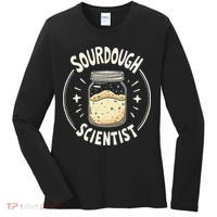 Sourdough Scientist Bread Baking Bakers Women's Long Sleeve Shirt thumb 0