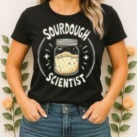 Sourdough Scientist Bread Baking Bakers Women's T-Shirt thumb 2