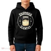 Sourdough Scientist Bread Baking Bakers Kids Hoodie thumb 4