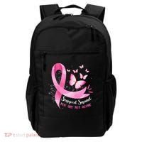 Support Squad Breast Cancer Awareness Pink Ribbon Butterfly Backpack thumb 0