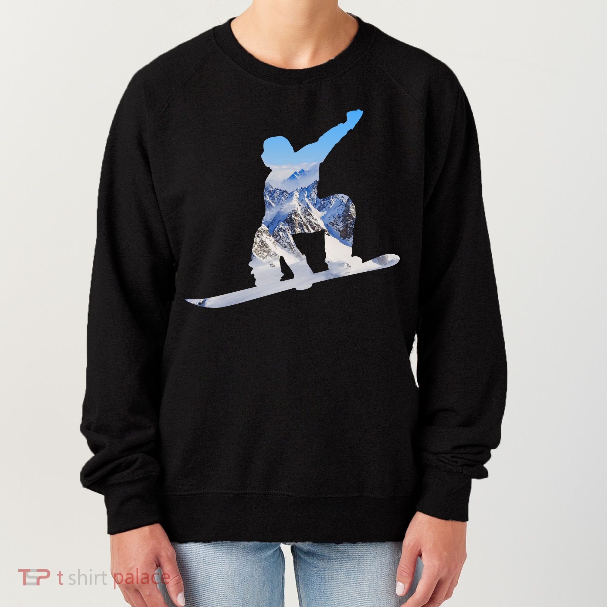 Snow Ski Boarding Sport Women's Sweatshirt