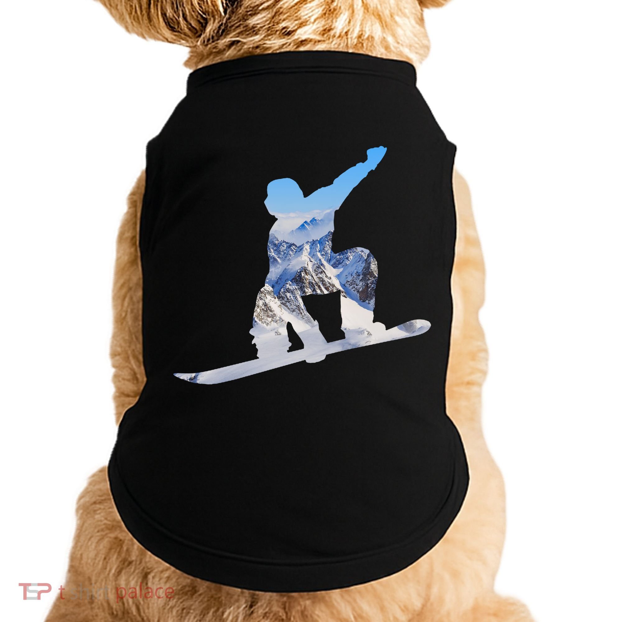 Snow Ski Boarding Sport Doggie Tank
