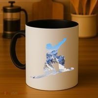 Snow Ski Boarding Sport Coffee Mug thumb 4