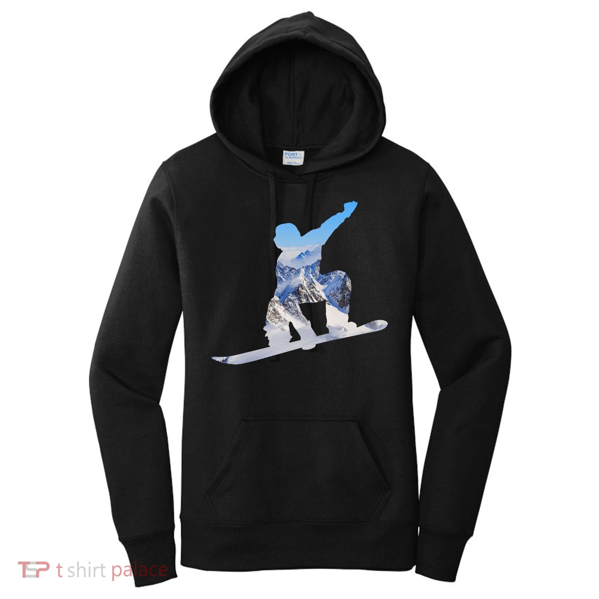Snow Ski Boarding Sport Women's Hoodie