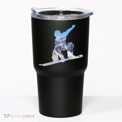 Snow Ski Boarding Sport Tumbler