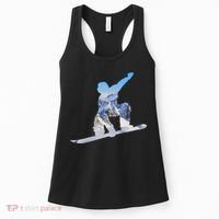 Snow Ski Boarding Sport Women's Tank Top thumb 0