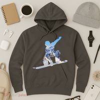 Snow Ski Boarding Sport Hoodie thumb 3