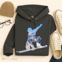 Snow Ski Boarding Sport Hoodie thumb 4