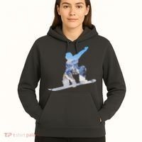 Snow Ski Boarding Sport Hoodie thumb 5