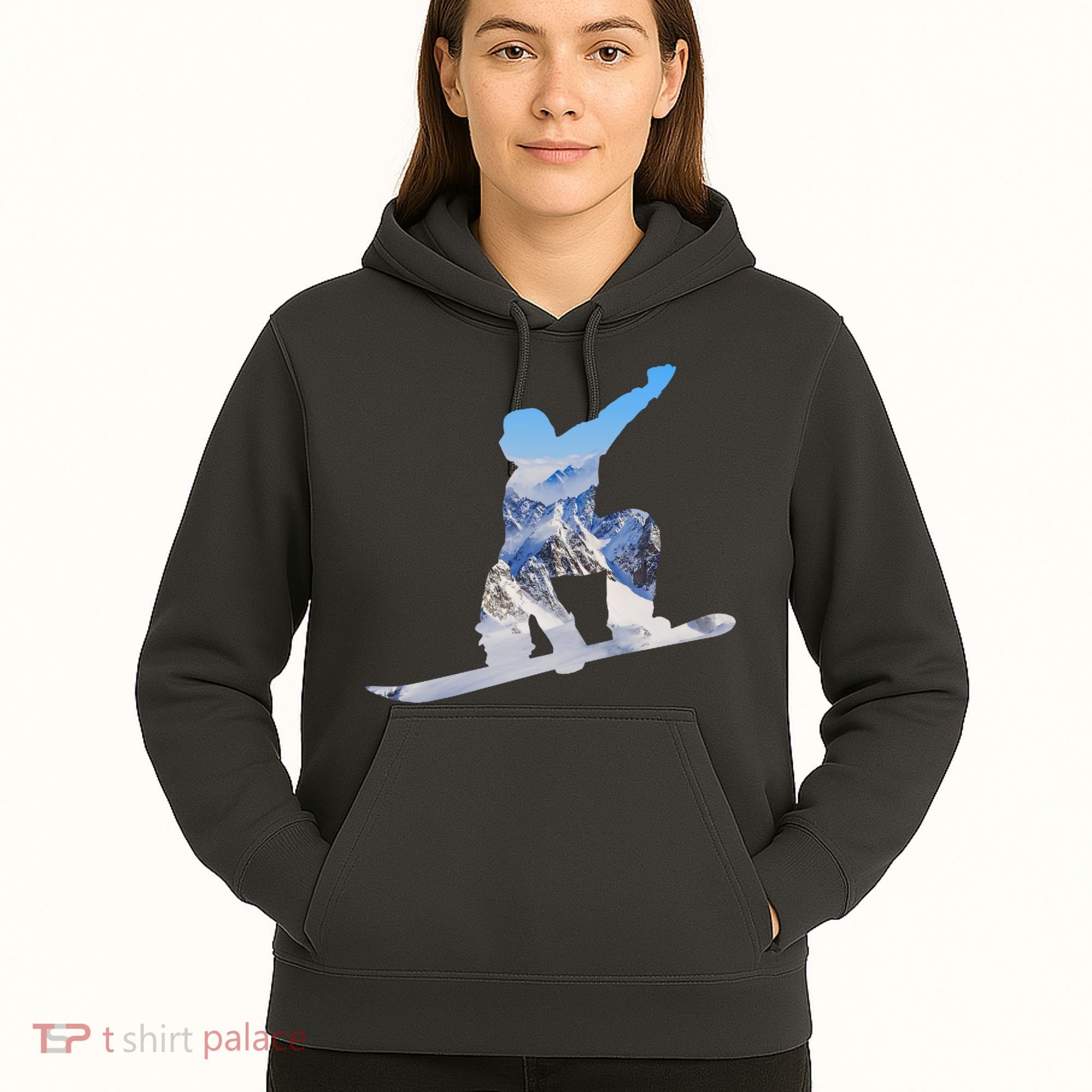 Snow Ski Boarding Sport Hoodie