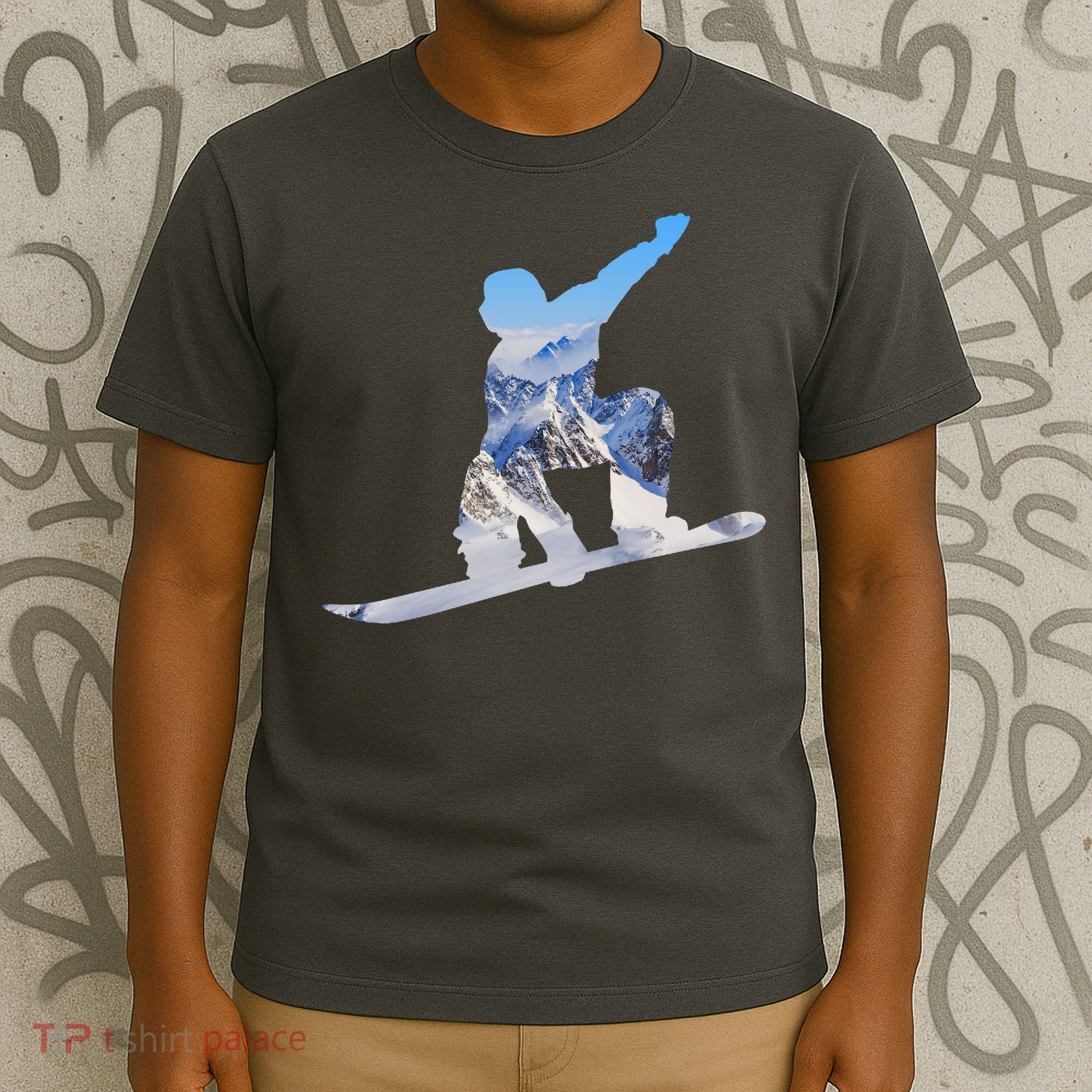 Snow Ski Boarding Sport T-Shirt