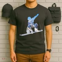 Snow Ski Boarding Sport T-Shirt thumb 6