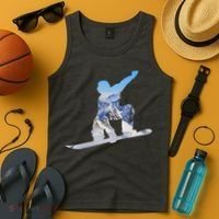 Snow Ski Boarding Sport Tank Top thumb 4