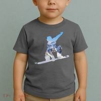 Snow Ski Boarding Sport Toddler T-Shirt thumb 2