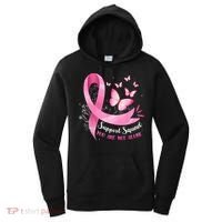 Support Squad Breast Cancer Awareness Pink Ribbon Butterfly Women's Hoodie thumb 0