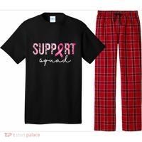Support Squad Breast Cancer Leopard Ribbon Pajama Set thumb 0