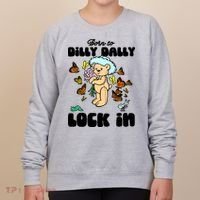 Shithead Steve Born To Dilly Dally Forced To Lock In Women's Sweatshirt thumb 0