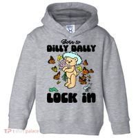 Shithead Steve Born To Dilly Dally Forced To Lock In Toddler Hoodie thumb 0
