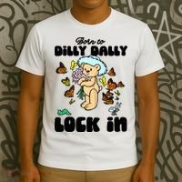 Shithead Steve Born To Dilly Dally Forced To Lock In T-Shirt thumb 3
