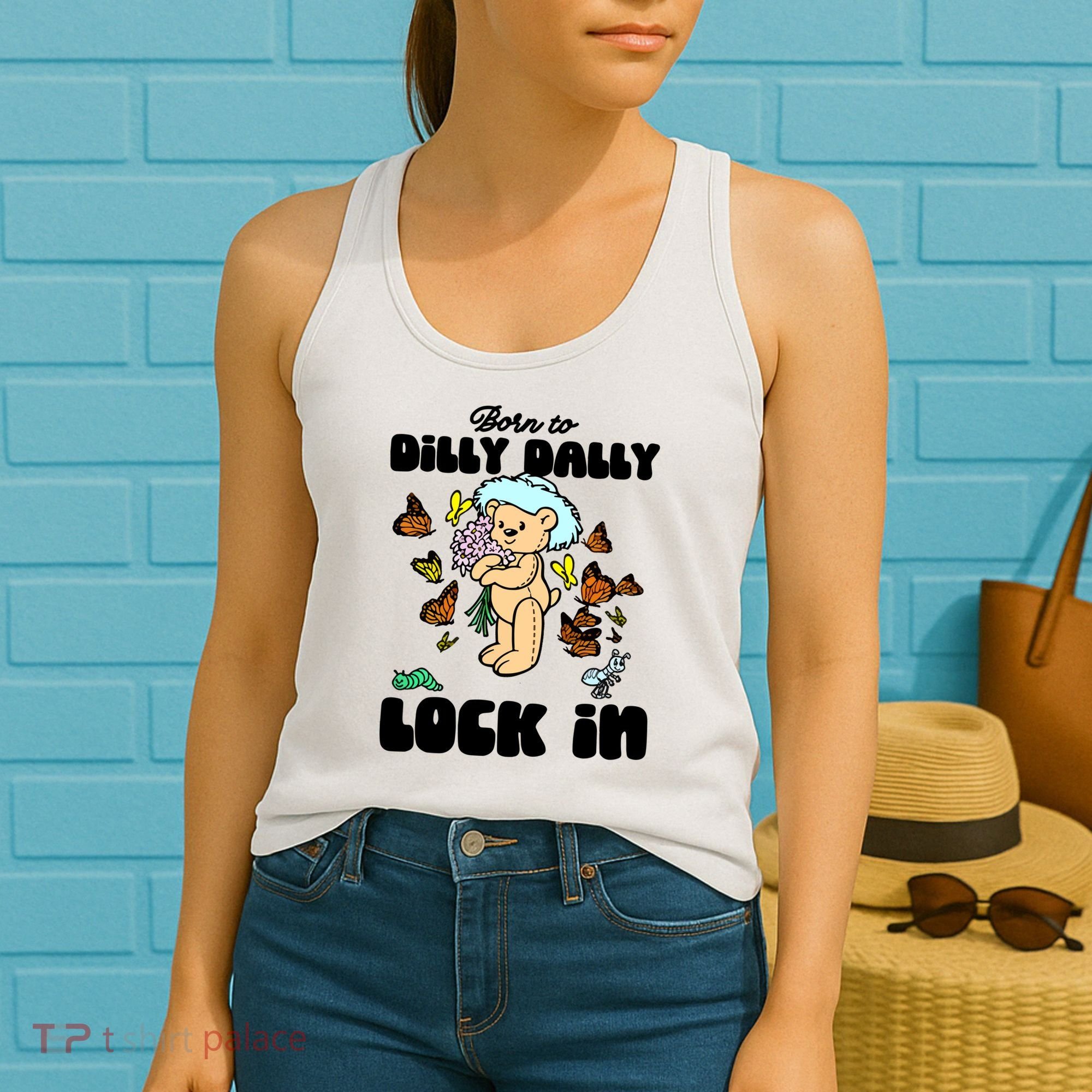 Shithead Steve Born To Dilly Dally Forced To Lock In Women's Tank Top