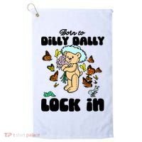 Shithead Steve Born To Dilly Dally Forced To Lock In Golf Towel thumb 0