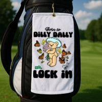Shithead Steve Born To Dilly Dally Forced To Lock In Golf Towel thumb 2