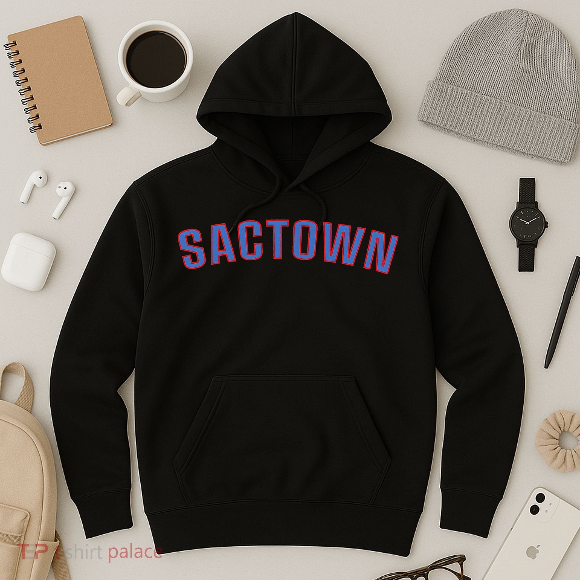 Sactown Sacramento Basketball Hoodie