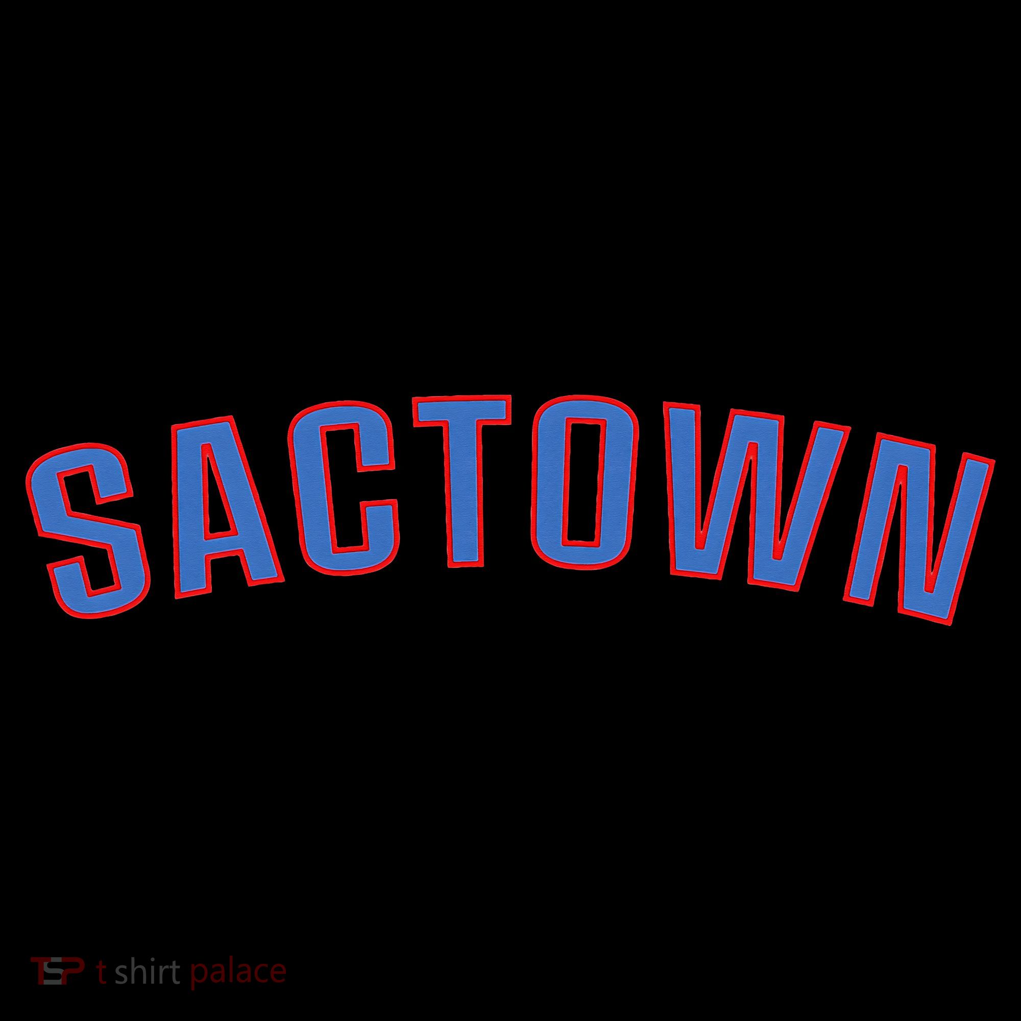 Sactown Sacramento Basketball T-Shirt