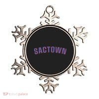 Sactown Sacramento Basketball Ornament thumb 0