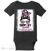 Support Squad Breast Cancer Awareness Baby Bodysuit thumb 0
