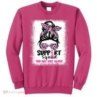 Support Squad Breast Cancer Awareness Sweatshirt thumb 0