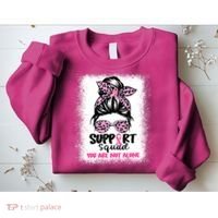 Support Squad Breast Cancer Awareness Sweatshirt thumb 2