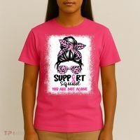 Support Squad Breast Cancer Awareness T-Shirt thumb 4