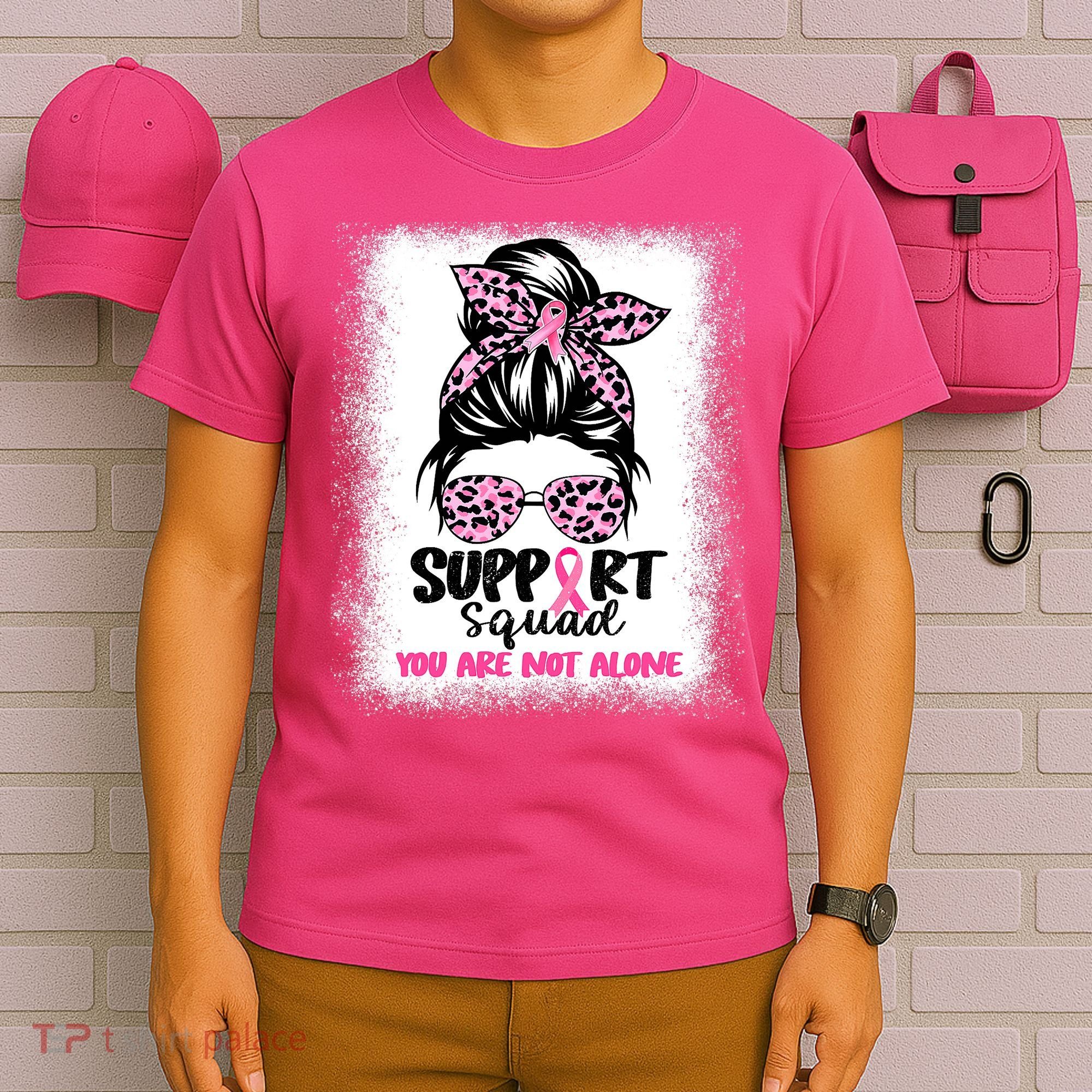 Support Squad Breast Cancer Awareness T-Shirt
