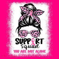 Support Squad Breast Cancer Awareness T-Shirt thumb 7