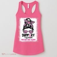 Support Squad Breast Cancer Awareness Women's Tank Top thumb 0