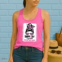 Support Squad Breast Cancer Awareness Women's Tank Top thumb 2