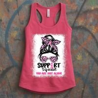 Support Squad Breast Cancer Awareness Women's Tank Top thumb 3
