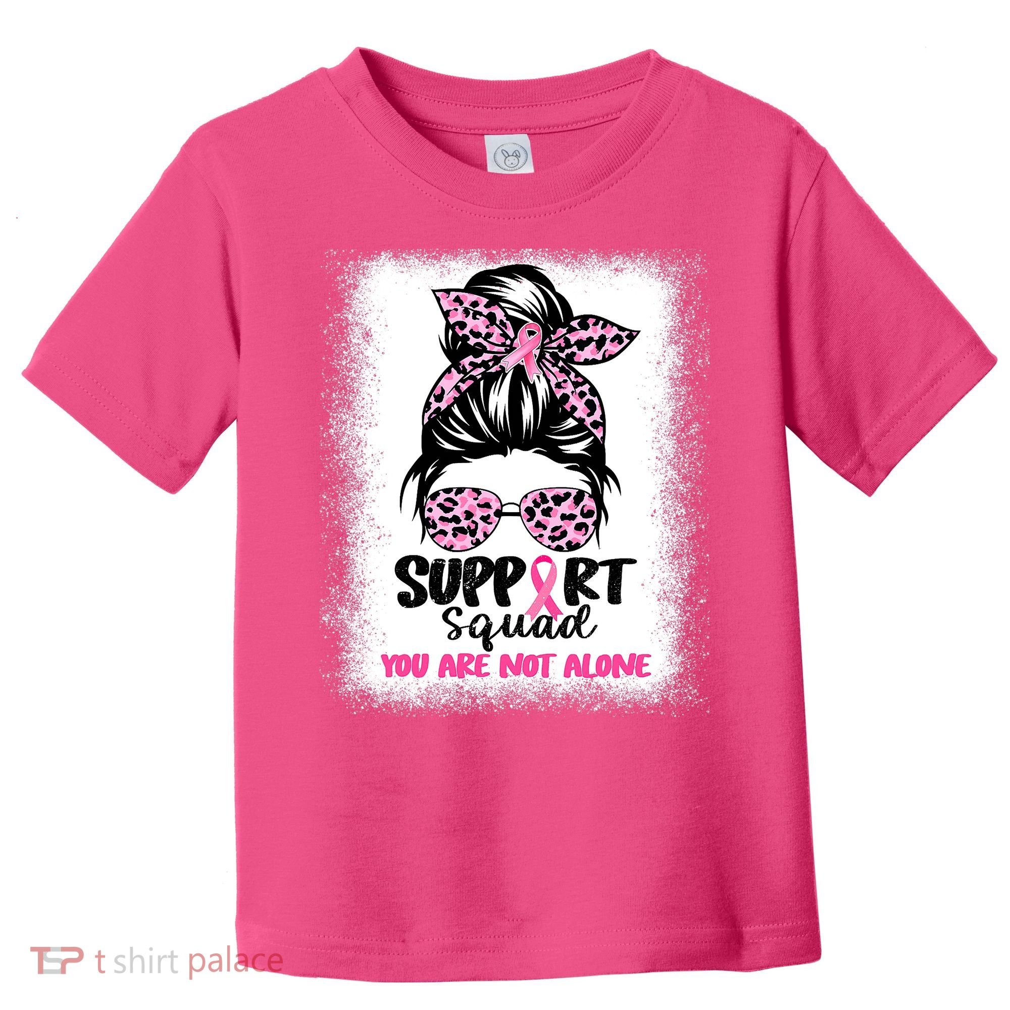 Support Squad Breast Cancer Awareness Toddler T-Shirt