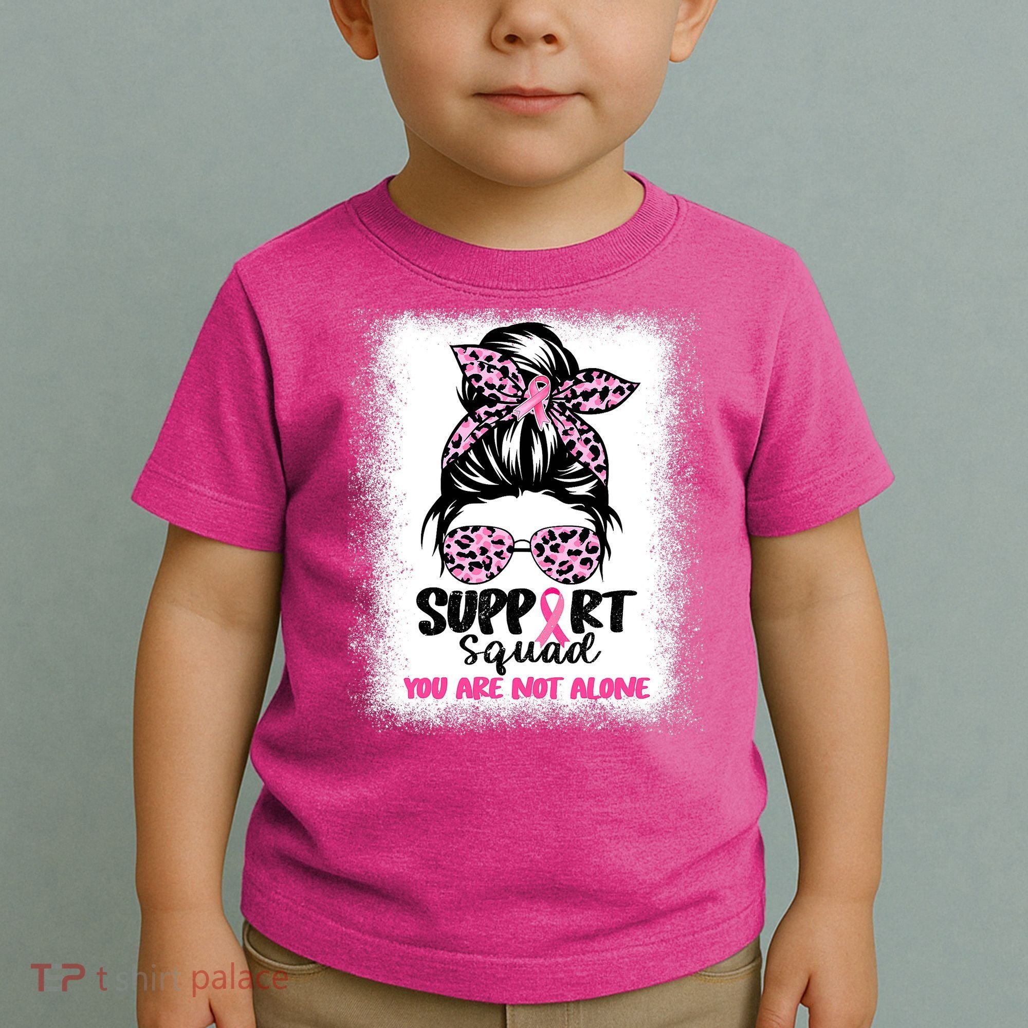 Support Squad Breast Cancer Awareness Toddler T-Shirt