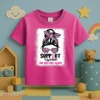 Support Squad Breast Cancer Awareness Toddler T-Shirt thumb 3