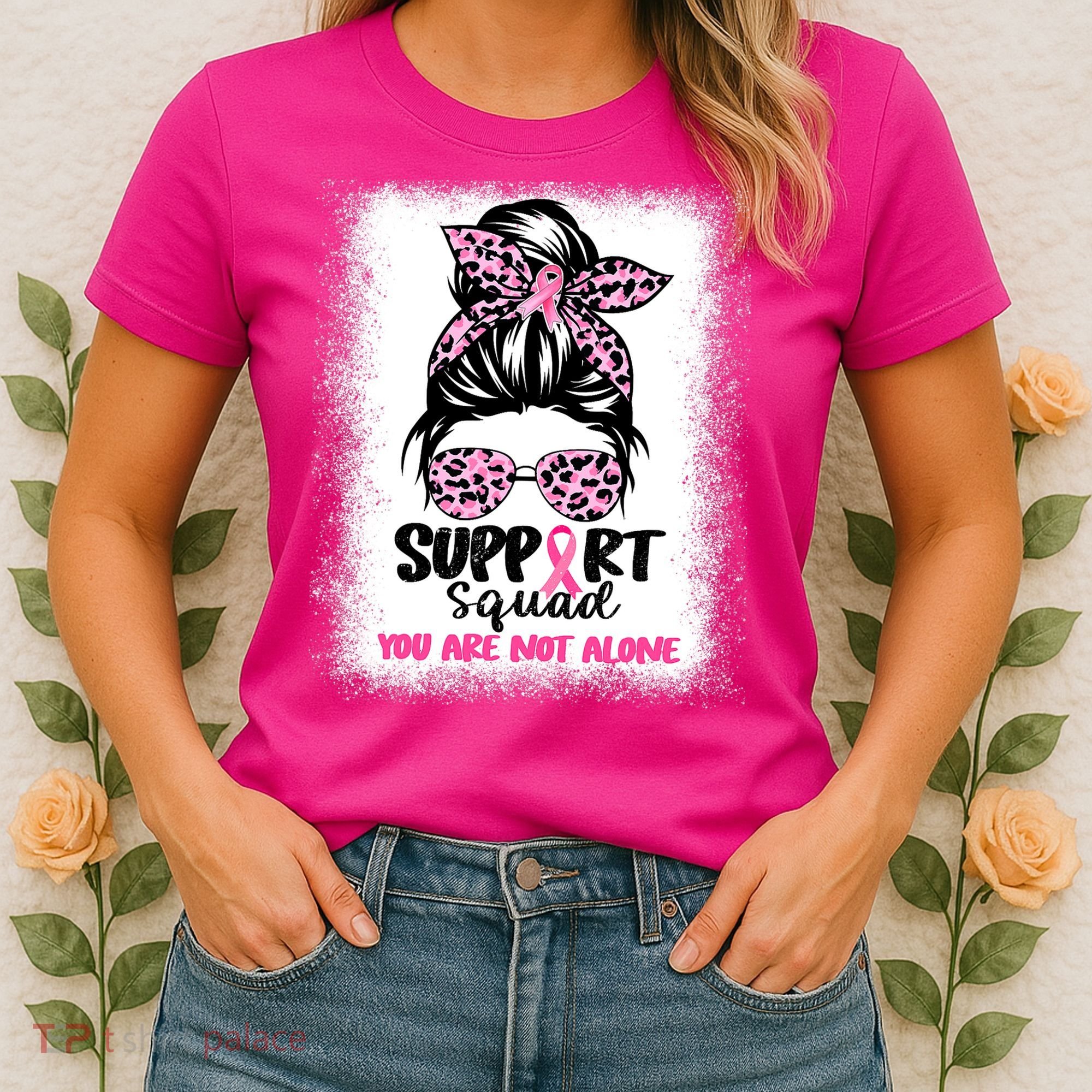 Support Squad Breast Cancer Awareness Women's T-Shirt
