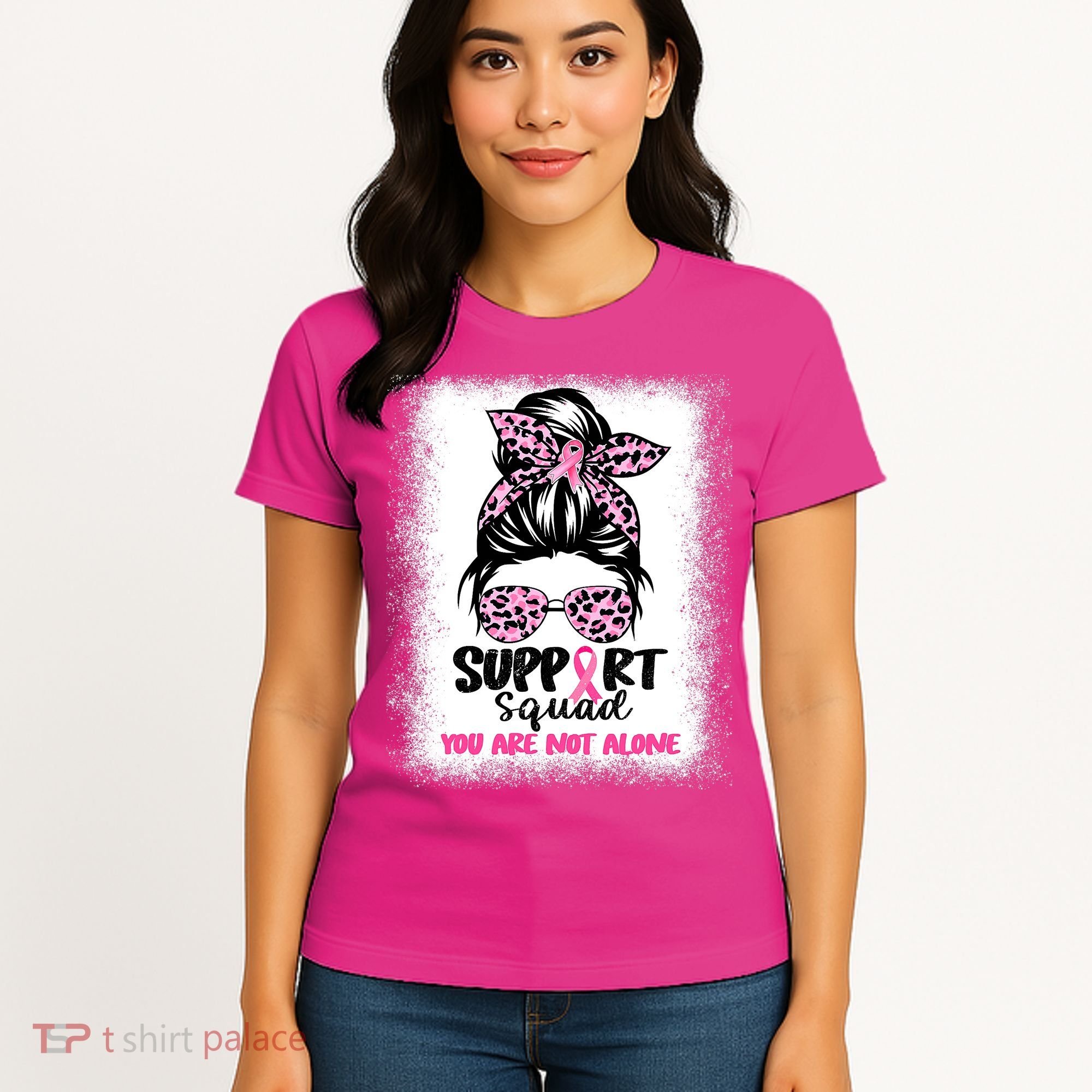 Support Squad Breast Cancer Awareness Women's T-Shirt
