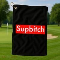 Supbitch Sup Bitch Golf Towel thumb 1