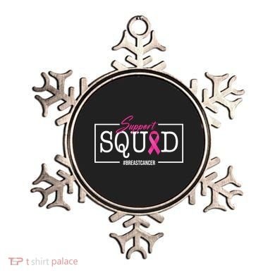 Support Squad Breast Cancer Ornament