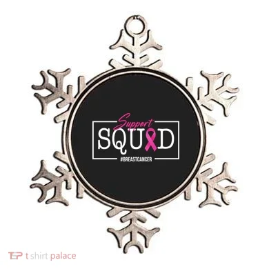 Support Squad Breast Cancer Ornament