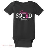 Support Squad Breast Cancer Baby Bodysuit thumb 0