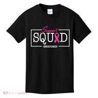 Support Squad Breast Cancer Kids T-Shirt thumb 0